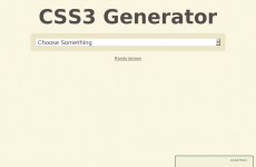 CSS3 Generator